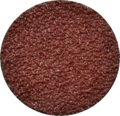 3M - 1-1/2" Disc Diam, 36 Grit, Ceramic Quick Change Disc - Type R Attaching System, Coated, Brown, Very Coarse Grade, 30,000 RPM, 963G Series - Eagle Tool & Supply