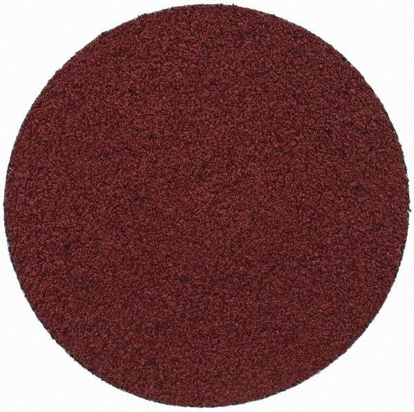 3M - 3" Disc Diam, 60 Grit, Ceramic Quick Change Disc - Type S Attaching System, Coated, Brown, Medium Grade, 20,000 RPM, 963G Series - Eagle Tool & Supply