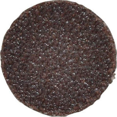 3M - 1" Disc Diam, 36 Grit, Aluminum Oxide Quick Change Disc - Type R Attaching System, Coated, Brown, Very Coarse Grade, 30,000 RPM, 361F Series - Eagle Tool & Supply