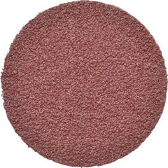 3M - 1" Disc Diam, 120 Grit, Aluminum Oxide Quick Change Disc - Type R Attaching System, Coated, Brown, Fine Grade, 30,000 RPM, 361F Series - Eagle Tool & Supply