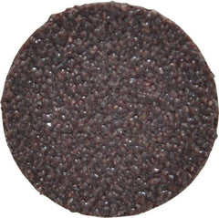 3M - 1-1/2" Disc Diam, 36 Grit, Aluminum Oxide Quick Change Disc - Type R Attaching System, Coated, Brown, Very Coarse Grade, 30,000 RPM, 361F Series - Eagle Tool & Supply
