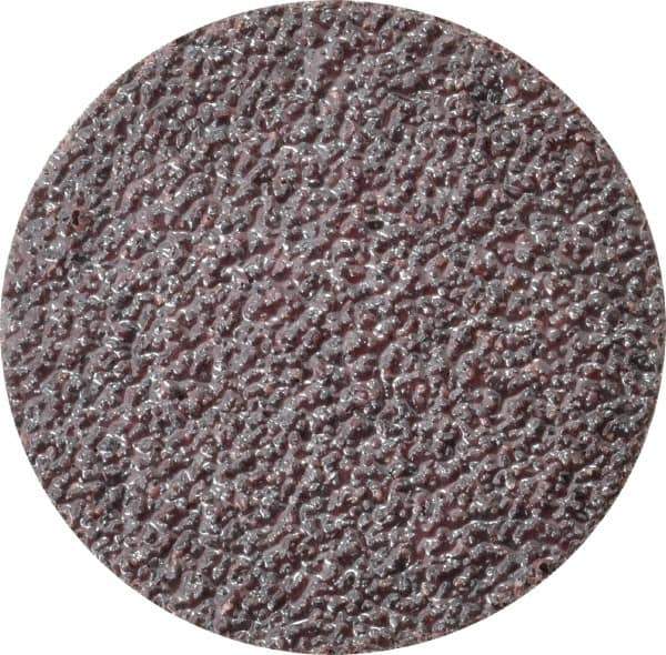 3M - 3" Disc Diam, 24 Grit, Aluminum Oxide Quick Change Disc - Type R Attaching System, Coated, Brown, Very Coarse Grade, 20,000 RPM, 361F Series - Eagle Tool & Supply