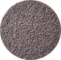 3M - 3" Disc Diam, 24 Grit, Aluminum Oxide Quick Change Disc - Type R Attaching System, Coated, Brown, Very Coarse Grade, 20,000 RPM, 361F Series - Eagle Tool & Supply