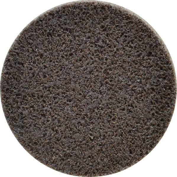 3M - 2" Disc Diam, Aluminum Oxide Quick Change Disc - Type R Attaching System, Nonwoven, Tan, Medium Grade, 22,100 RPM - Eagle Tool & Supply