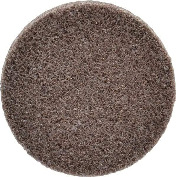 3M - 2" Disc Diam, Aluminum Oxide Quick Change Disc - Type R Attaching System, Nonwoven, Tan, Medium Grade, 22,100 RPM - Eagle Tool & Supply
