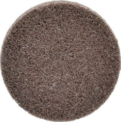 3M - 2" Disc Diam, Aluminum Oxide Quick Change Disc - Type R Attaching System, Nonwoven, Tan, Medium Grade, 22,100 RPM - Eagle Tool & Supply