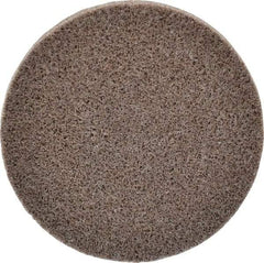 3M - 3" Disc Diam, Aluminum Oxide Quick Change Disc - Type R Attaching System, Nonwoven, Tan, Medium Grade, 15,100 RPM - Eagle Tool & Supply