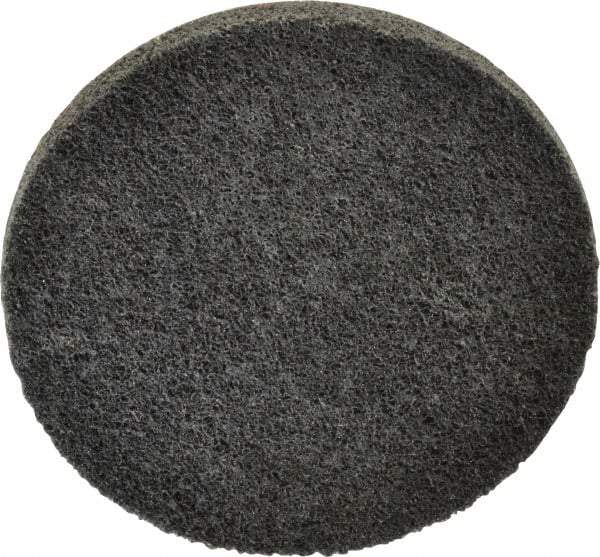 3M - 3" Disc Diam, Silicon Carbide Quick Change Disc - Type R Attaching System, Nonwoven, Gray, Fine Grade, 15,100 RPM - Eagle Tool & Supply