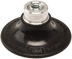3M - 2" Diam Quick-Change Type P Disc Backing Pad - Hard Density, 25,000 RPM, Roloc TP Compatible - Eagle Tool & Supply