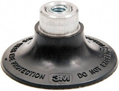 3M - 2" Diam Quick-Change Type P Disc Backing Pad - Medium Density, 25,000 RPM, Roloc TP Compatible - Eagle Tool & Supply