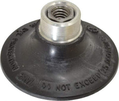 3M - 2" Diam Quick-Change Type R Disc Backing Pad - Extra Hard Density, 25,000 RPM, Roloc Compatible - Eagle Tool & Supply