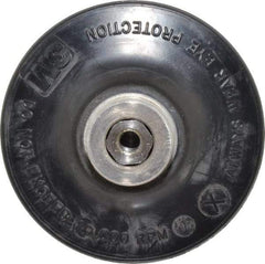 3M - 3" Diam Quick-Change Type R Disc Backing Pad - Extra Hard Density, 20,000 RPM, Roloc TR Compatible - Eagle Tool & Supply