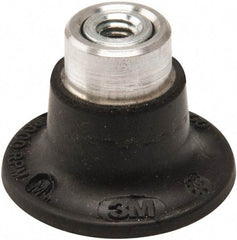 3M - 1-1/2" Diam Quick-Change Type S Disc Backing Pad - Medium Density, 30,000 RPM, Roloc TS Compatible - Eagle Tool & Supply