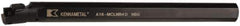 Kennametal - 1-5/8" Min Bore Diam, 12" OAL, 1" Shank Diam, A-MCLN-D Indexable Boring Bar - CN.. Insert, Screw or Clamp Holding Method - Eagle Tool & Supply