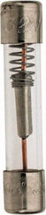 Cooper Bussmann - 32 VAC/VDC, 25 Amp, Time Delay Miniature Glass Fuse - 1-1/4" OAL, 1/4" Diam - Eagle Tool & Supply