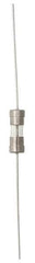 Cooper Bussmann - 250 VAC, 32 VDC, 0.6 Amp, Time Delay Miniature Glass Fuse - 15mm OAL, 10 at 125 V kA Rating, 5mm Diam - Eagle Tool & Supply