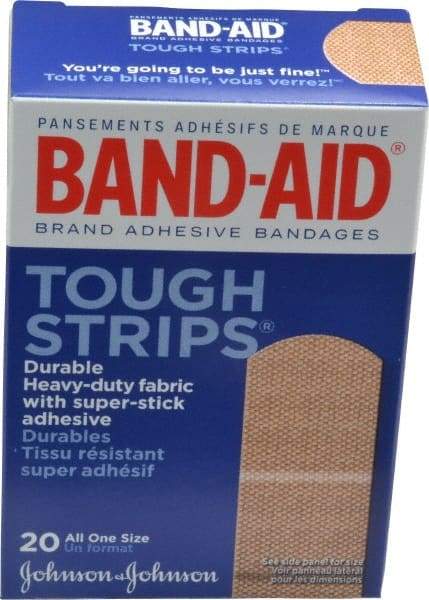 Johnson & Johnson - 3" Long x 1" Wide, General Purpose Self-Adhesive Bandage - Woven Fabric Bandage - Eagle Tool & Supply