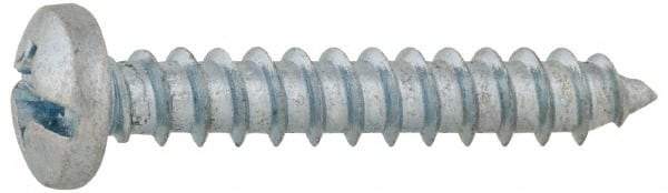Value Collection - #8 Pan Head Phillips Sheet Metal Screw - Steel, 1" Length Under Head, Grade 2 - Eagle Tool & Supply