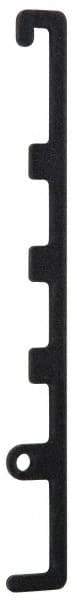 Made in USA - Aluminum and Steel Frame Lock Bar - Black Wrinkle - Eagle Tool & Supply