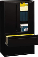 Hon - File & Cabinet Combinations Type: File/Cabinet Combo Color: Black - Eagle Tool & Supply