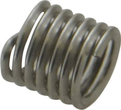 Recoil - 5/16-18 UNC, 0.469" OAL, Free Running Helical Insert - 6-5/8 Free Coils, Tanged, Stainless Steel, 1-1/2D Insert Length - Eagle Tool & Supply