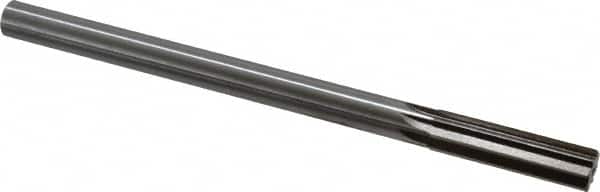 Interstate - 0.613" High Speed Steel 6 Flute Chucking Reamer - Eagle Tool & Supply