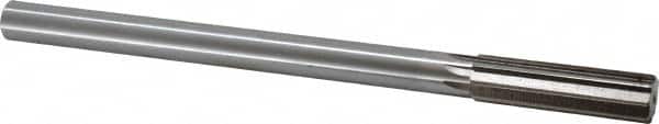 Interstate - 0.641" High Speed Steel 6 Flute Chucking Reamer - Eagle Tool & Supply