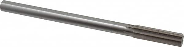 Interstate - 0.643" High Speed Steel 6 Flute Chucking Reamer - Eagle Tool & Supply
