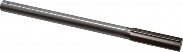 Interstate - 0.661" High Speed Steel 6 Flute Chucking Reamer - Eagle Tool & Supply