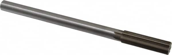 Interstate - 0.667" High Speed Steel 6 Flute Chucking Reamer - Eagle Tool & Supply