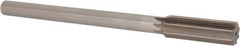 Interstate - 0.726" High Speed Steel 6 Flute Chucking Reamer - Straight Flute, 5/8" Straight Shank, 2-1/2" Flute Length, 9-1/2" OAL - Eagle Tool & Supply
