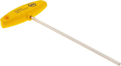 Wiha - 5/32" Hex, T-Handle, Hex Key - 6" OAL, Inch System of Measurement - Eagle Tool & Supply