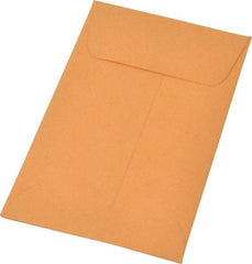 Quality Park - 4-1/4" Long x 2-1/2" Wide Gummed Flap Kraft Coin Envelope - 20 Lb Paper Weight - Eagle Tool & Supply