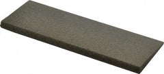 Norton - 4-1/2" Long x 1-3/4" Diam x 1/4" Thick, Aluminum Oxide Sharpening Stone - Round Edge Slip, Coarse Grade - Eagle Tool & Supply