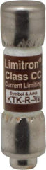 Cooper Bussmann - 600 VAC, 0.75 Amp, Fast-Acting General Purpose Fuse - Fuse Holder Mount, 1-1/2" OAL, 200 at AC (RMS) kA Rating, 13/32" Diam - Eagle Tool & Supply