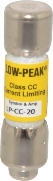 Cooper Bussmann - 300 VDC, 600 VAC, 20 Amp, Time Delay General Purpose Fuse - Fuse Holder Mount, 1-1/2" OAL, 20 at DC, 200 at AC (RMS) kA Rating, 13/32" Diam - Eagle Tool & Supply