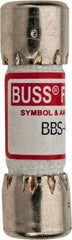 Cooper Bussmann - 600 VAC, 0.4 Amp, Fast-Acting General Purpose Fuse - Fuse Holder Mount, 1-3/8" OAL, 10 at AC kA Rating, 13/32" Diam - Eagle Tool & Supply