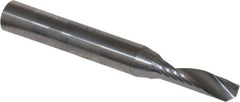 Onsrud - 3/16" Cutting Diam x 5/8" Length of Cut, 1 Flute, Upcut Spiral Router Bit - Uncoated, Right Hand Cut, Solid Carbide, 2" OAL x 1/4" Shank Diam, Single Edge, 22° Helix Angle - Eagle Tool & Supply