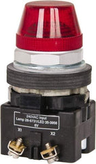 Eaton Cutler-Hammer - 30-1/2mm Mount Hole, Pushbutton Switch - Illuminated - Eagle Tool & Supply