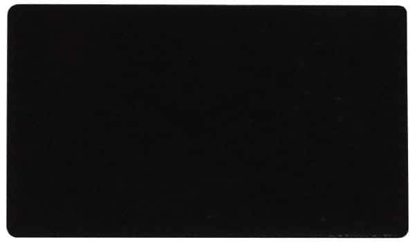 Eaton Cutler-Hammer - Rectangular, Legend Plate - Reverse - Black Background, White Letters, 22-1/2mm Hole Diameter, 30mm Wide x 45mm High - Eagle Tool & Supply