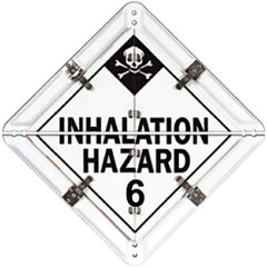 NMC - DOT Flip Placards Type: Split Back Number of Legends: 8 - Eagle Tool & Supply