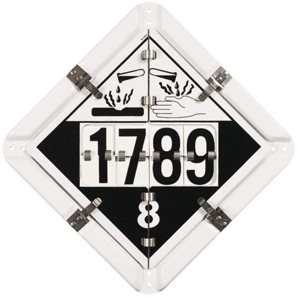 NMC - DOT Flip Placards Type: Combination Number of Legends: 5 - Eagle Tool & Supply