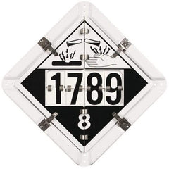 NMC - DOT Flip Placards Type: Combination Number of Legends: 5 - Eagle Tool & Supply