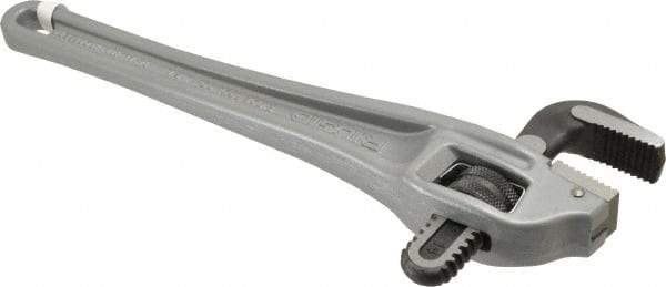 Ridgid - 14" Aluminum Offset Pipe Wrench - 2" Pipe Capacity - Eagle Tool & Supply