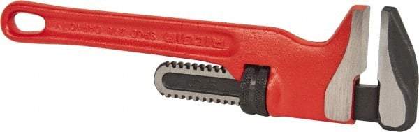 Ridgid - 12" Steel Straight Spud Pipe Wrench - 2-5/8" Pipe Capacity - Eagle Tool & Supply