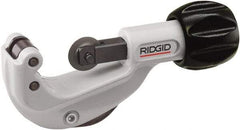 Ridgid - 1/8" to 1-1/8" Pipe Capacity, Tube Cutter - Cuts Copper, Brass, Aluminum - Eagle Tool & Supply