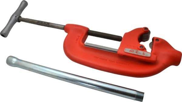 Ridgid - 2" to 4" Pipe Capacity, Pipe Cutter - Cuts Steel - Eagle Tool & Supply