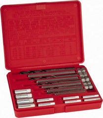 Ridgid - 20 Piece Screw Extractor & Drill Set - Plastic Set Box - Eagle Tool & Supply