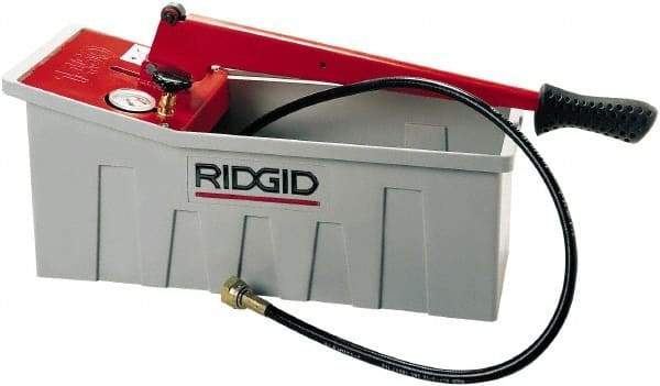 Ridgid - 725 psi, Pressure Test Gauge and Calibrator - Eagle Tool & Supply