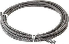 Ridgid - 5/16" x 25' Inner Core with Bulb Auger Cable for Drain Cleaning Machine Sink Drum - For Use with Models K25, K39, K3800 & K50 - Eagle Tool & Supply